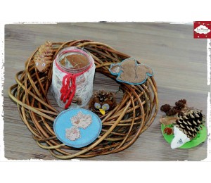 Stickserie - Eichhörnchen Doodle